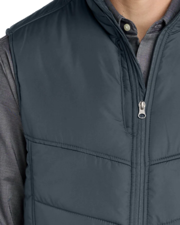 Closeup of a J709 Port Authority Puffy Vest